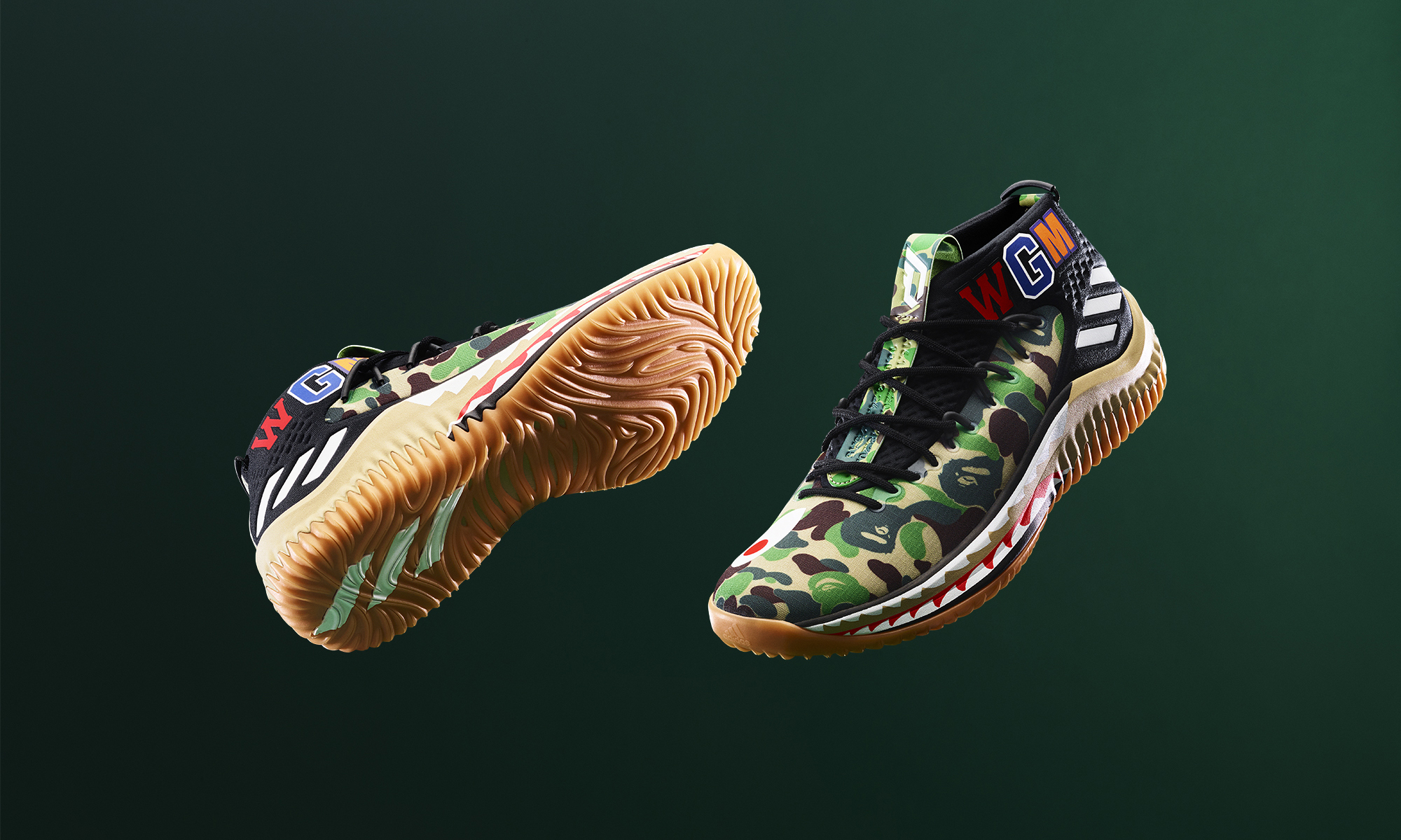 bape damian lillard shoes