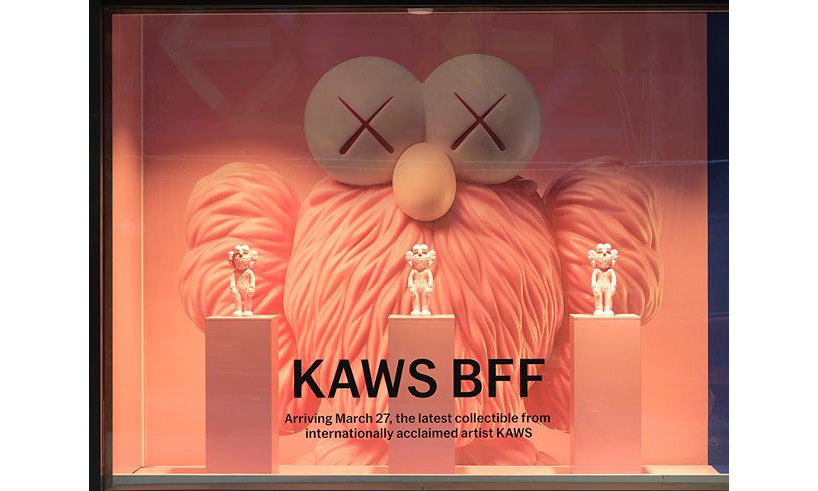 粉色版 kaws bff 将在 3 月 27 日开卖