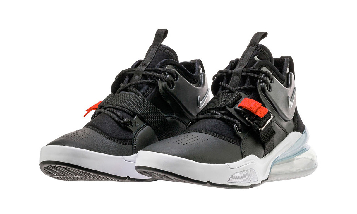 nike air force 270 黑银配色将于下周发售