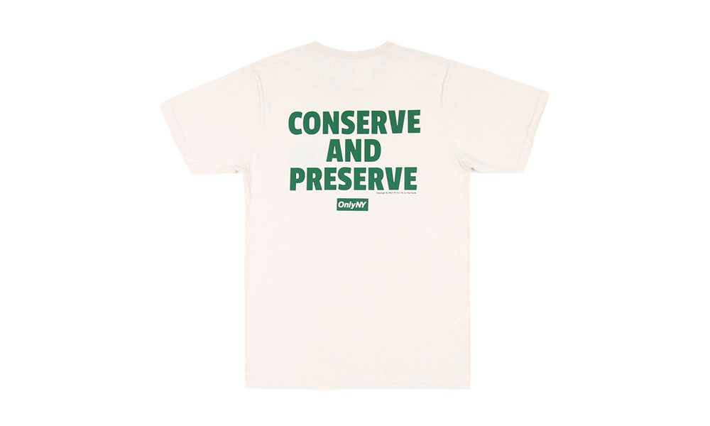 only ny 将在世界地球日发行 "conserve and preserve