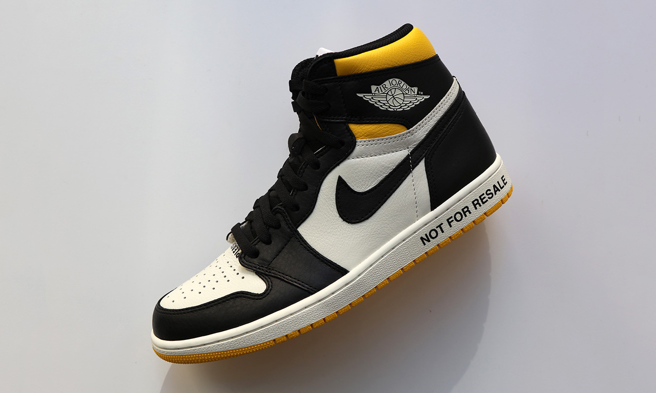 not for resale jordan 1 yellow legit check