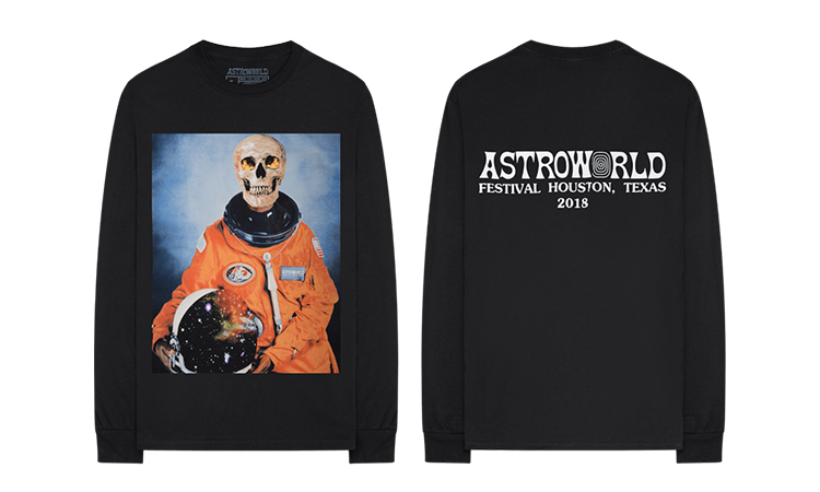 travis scott 推出 astroworld festival merch 系列