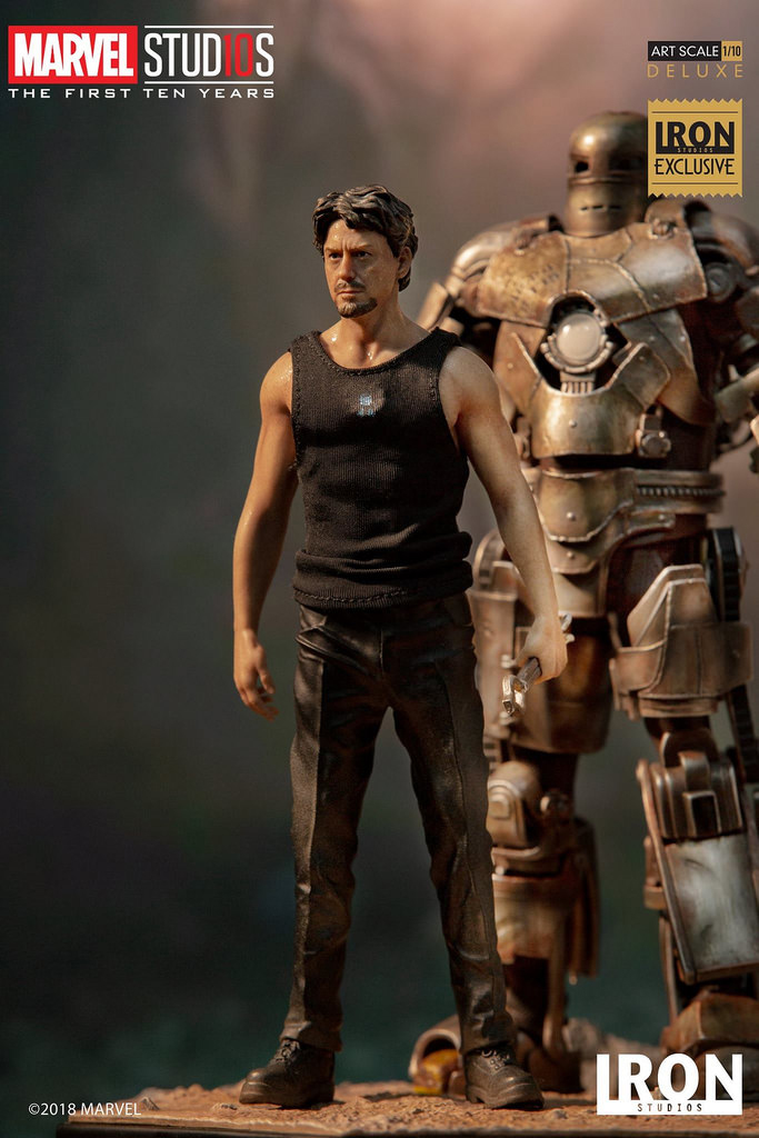 钢铁侠的开始,iron studios 推出 tony stark & mark