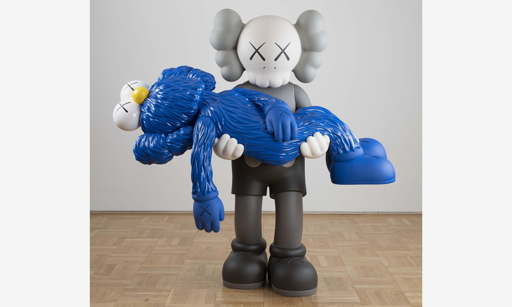 kaws "gone" skarstedt gallery 纽约个展正式开幕