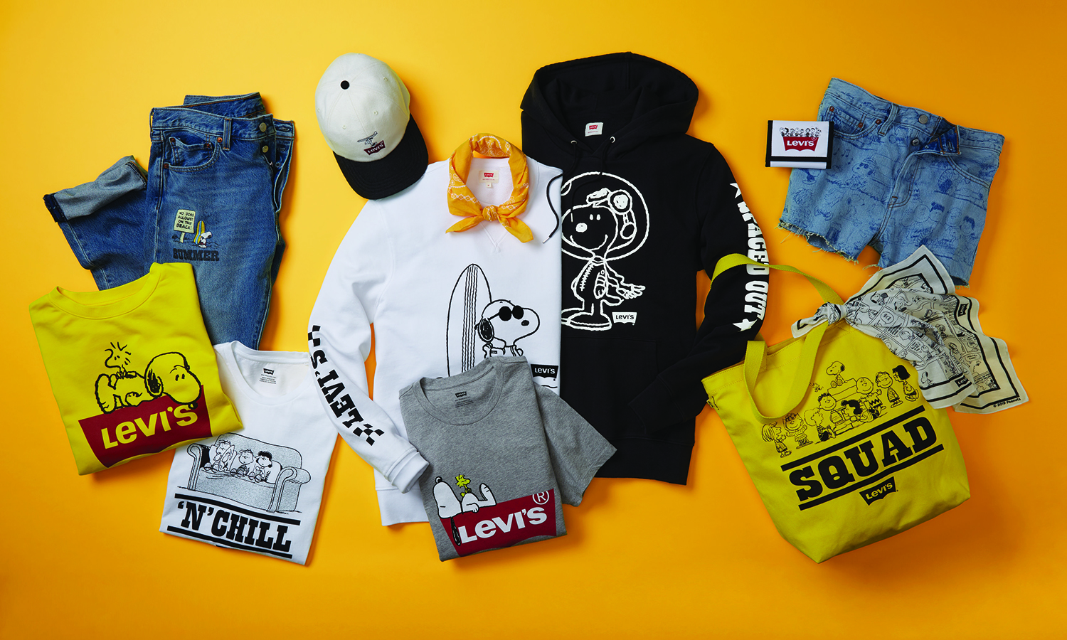 Levis x Peanuts 2019 春夏联名系列发布 NOWRE现客