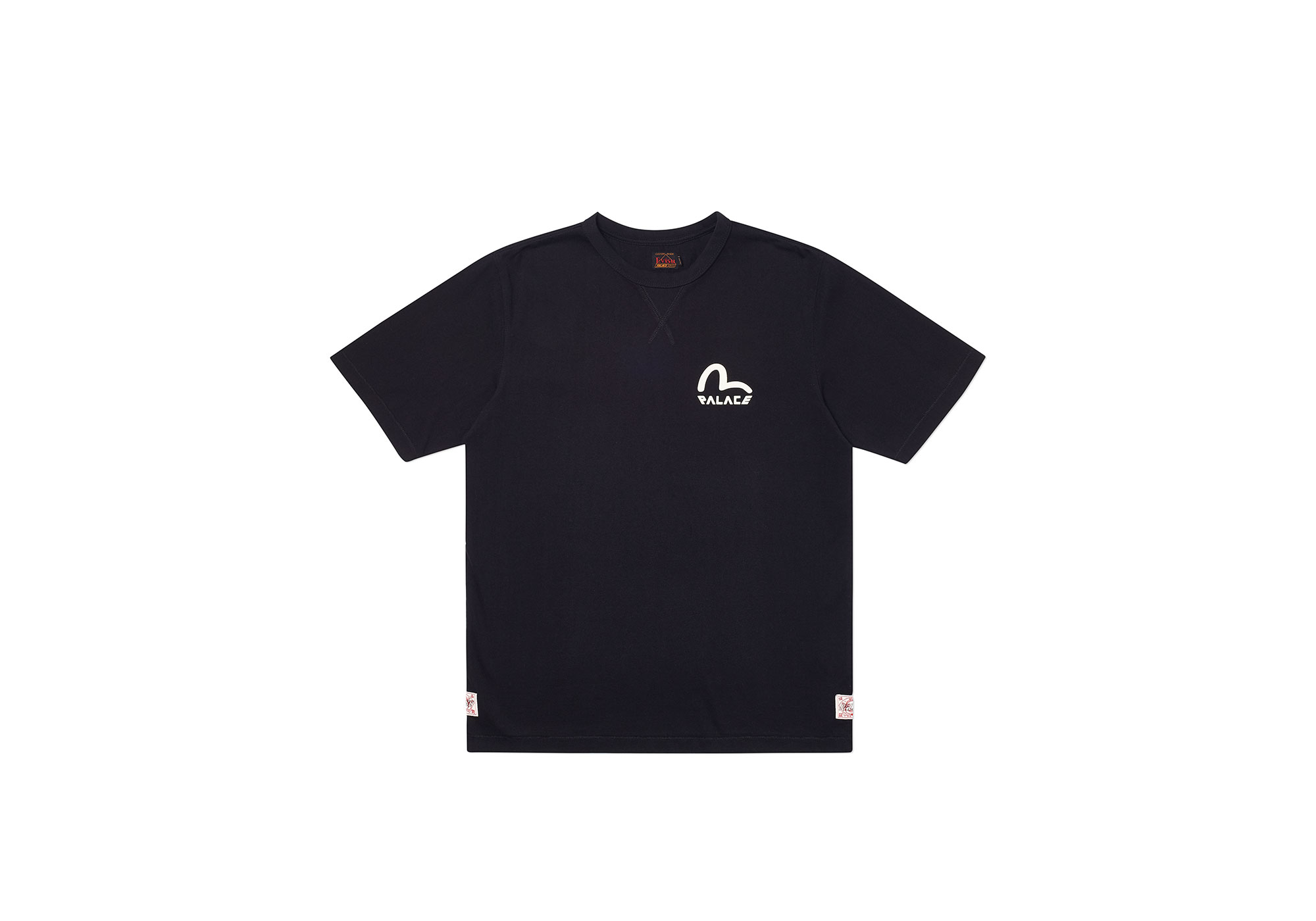 Palace Evisu T Shirt Black Tweaked Nowre