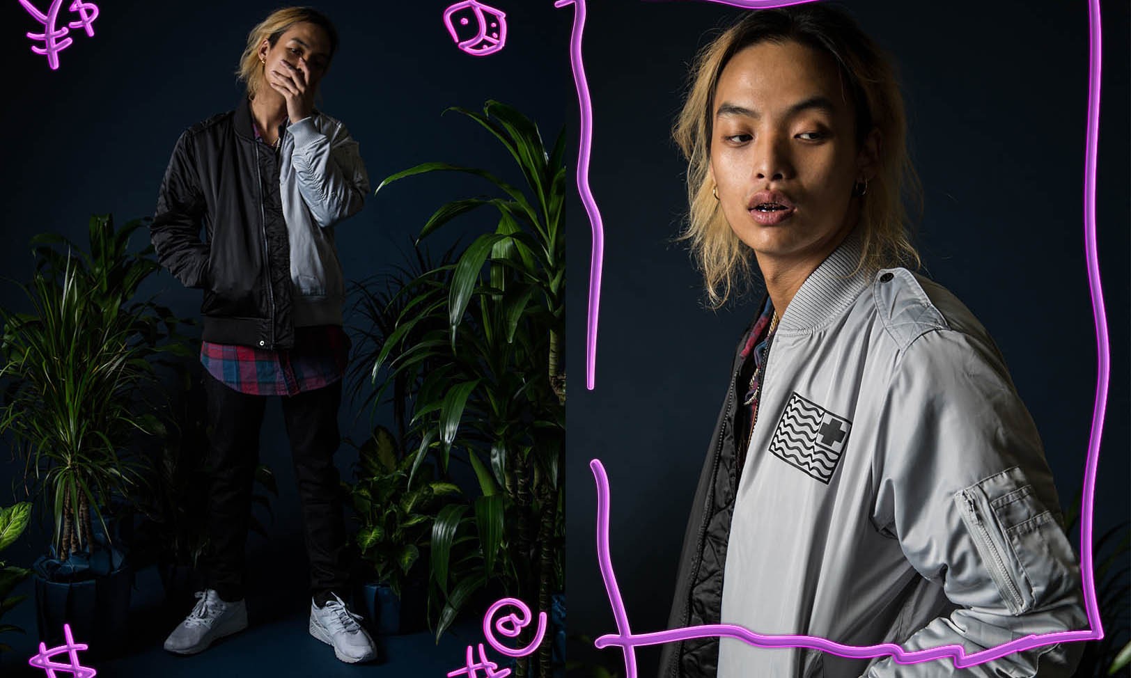 keith ape 演绎 pink dolphin 2015 最新秋冬系列造型