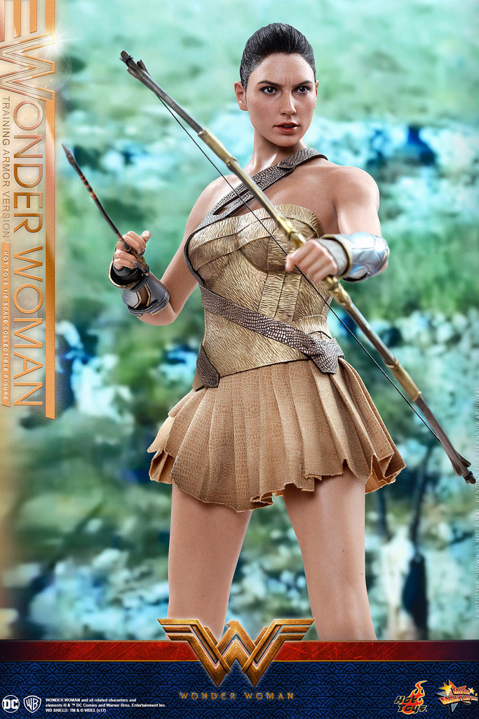 hot toys 发布《神奇女侠》天堂岛版本玩偶作品