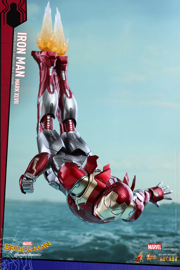 hot toys 推出《spider-man: homecoming》钢铁侠 mark xlvii 玩偶