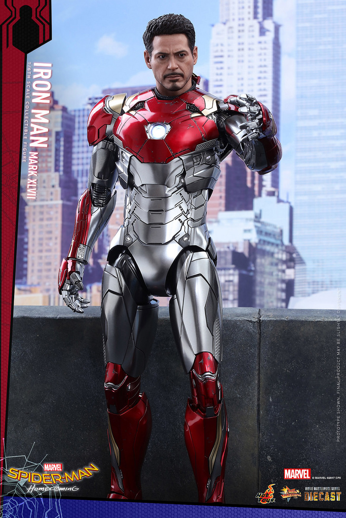 hot toys 推出《spider-man: homecoming》钢铁侠 mark xlvii 玩偶
