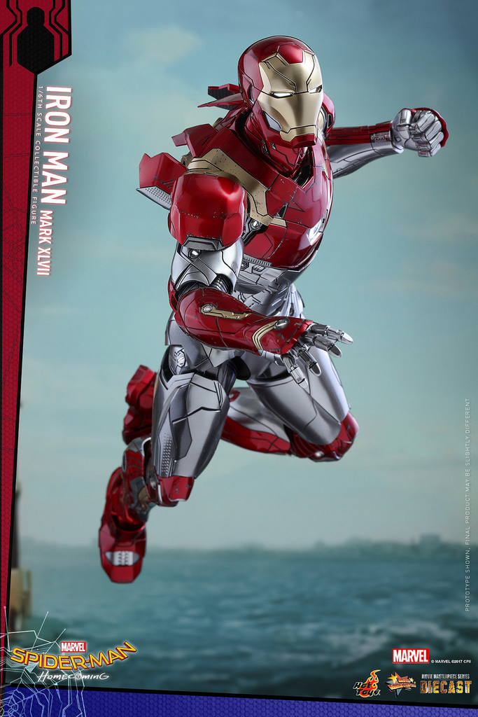 hot toys 推出《spider-man: homecoming》钢铁侠 mark xlvii 玩偶