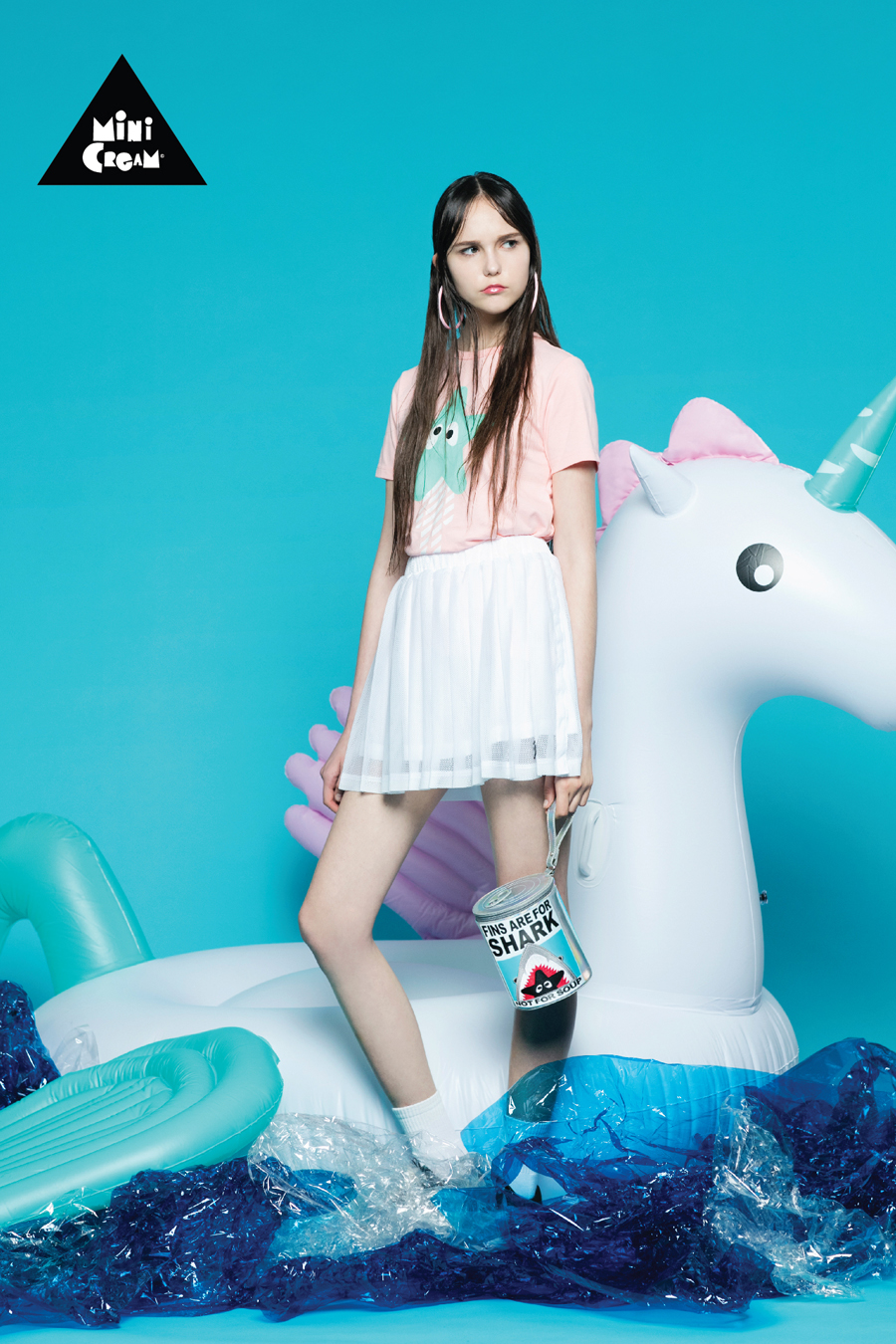 可爱趣怪的风格,mini cream 2017 夏季女装系列