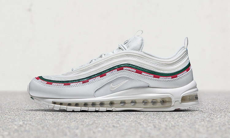undefeated x nike air max 97 黑,白两款配色即将发布