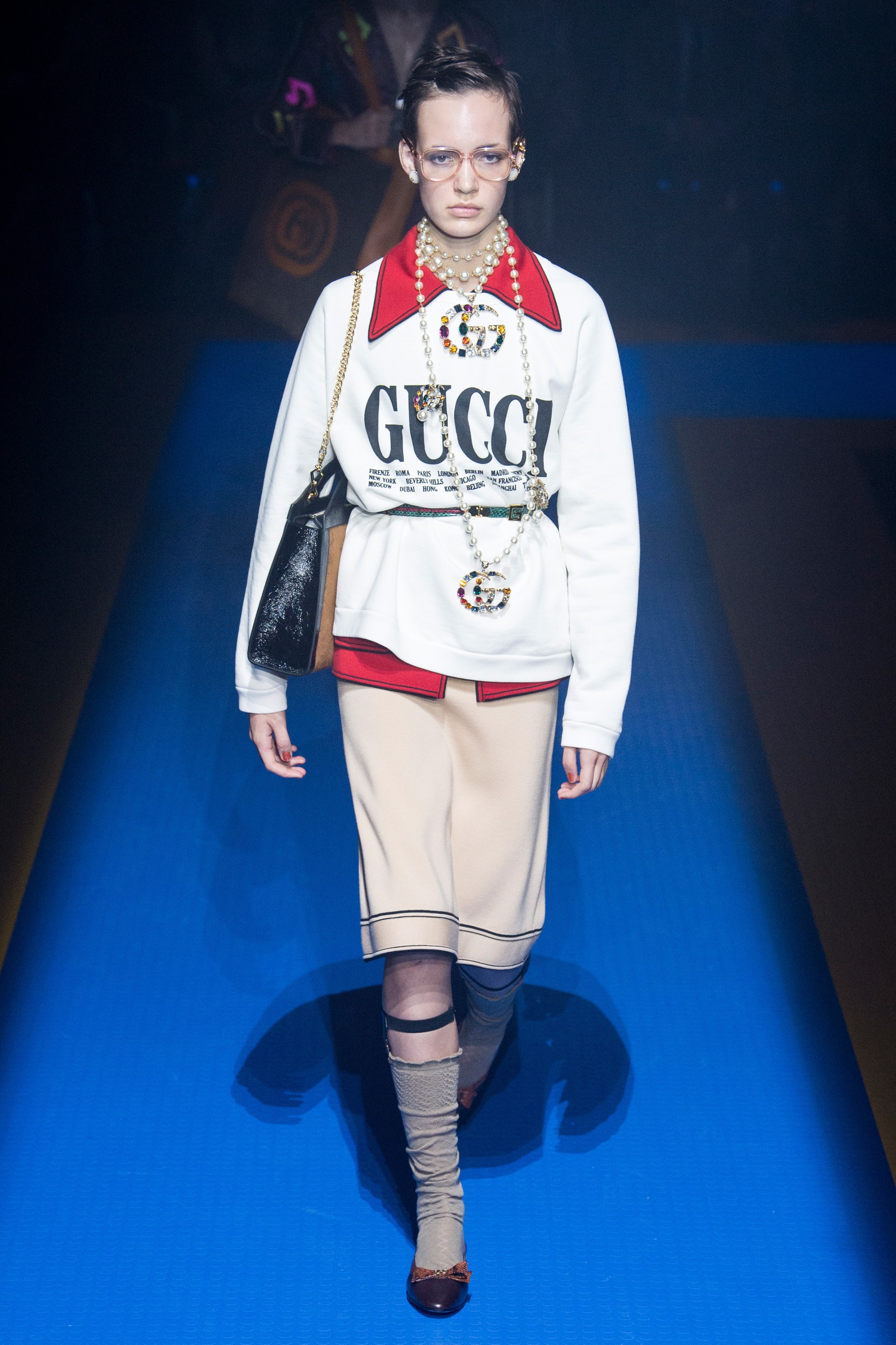 gucci 2018 春夏成衣系列秀场直击