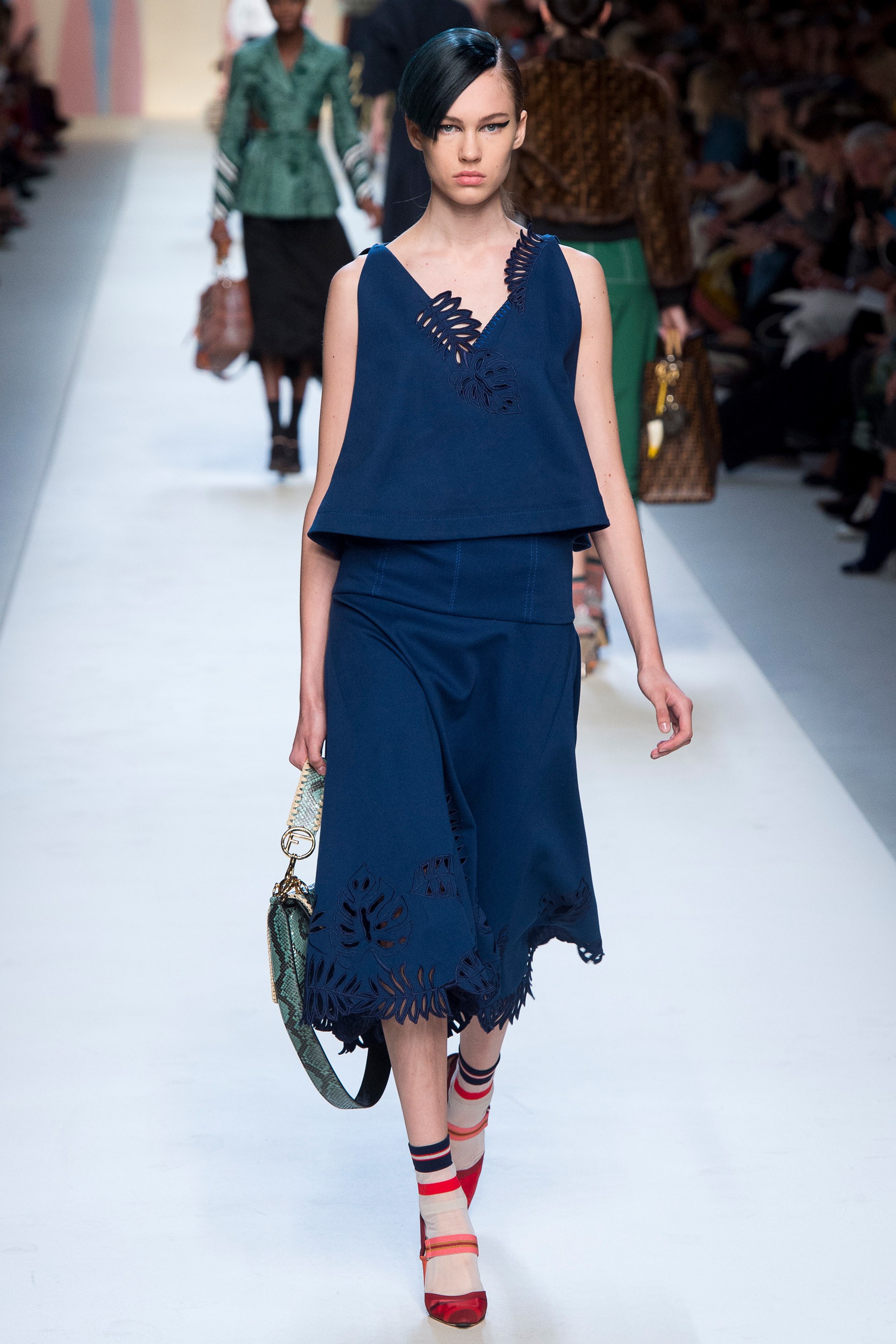 fendi 2018 春夏成衣系列秀场回顾