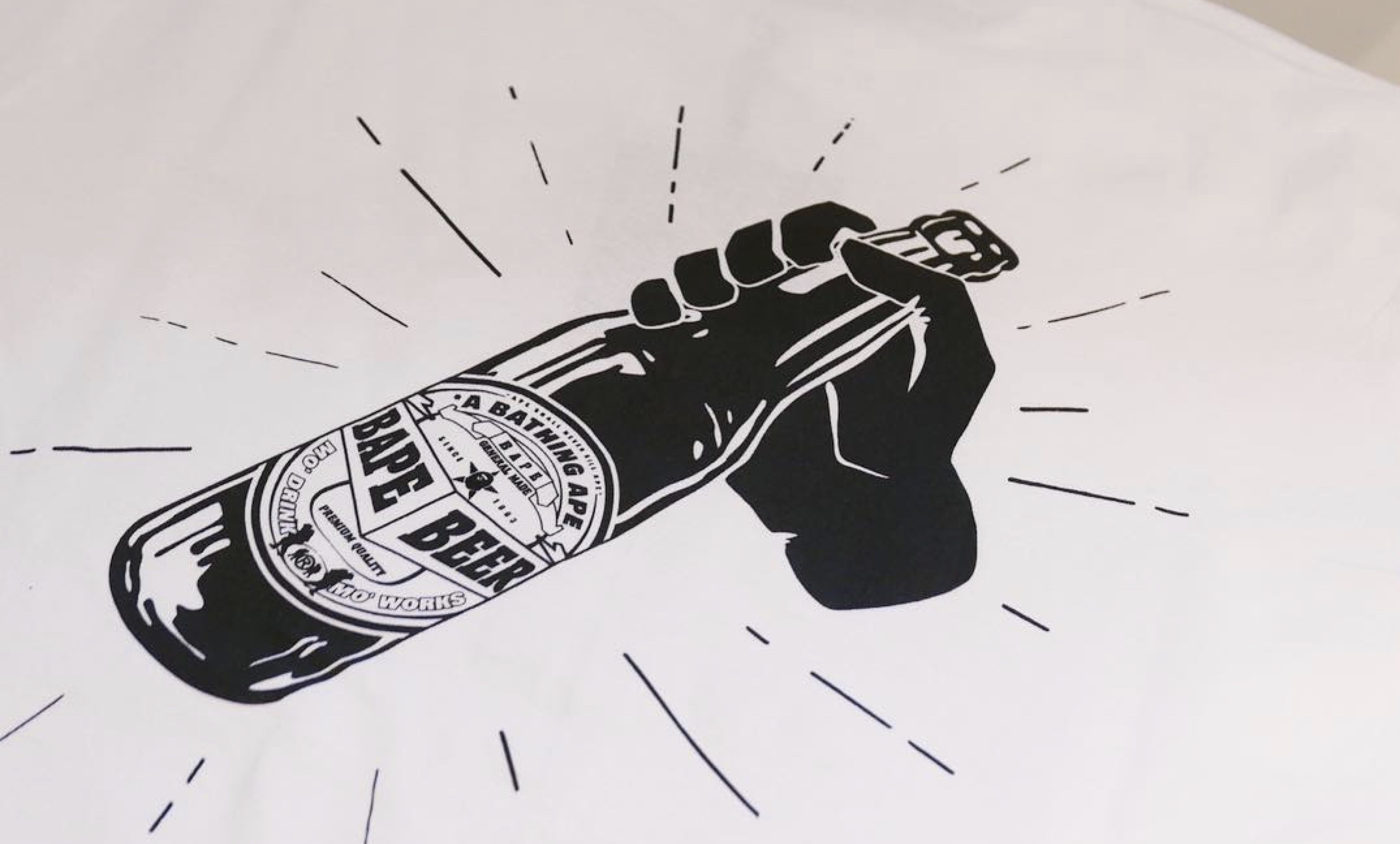 你一定没喝过最潮的 bape beer