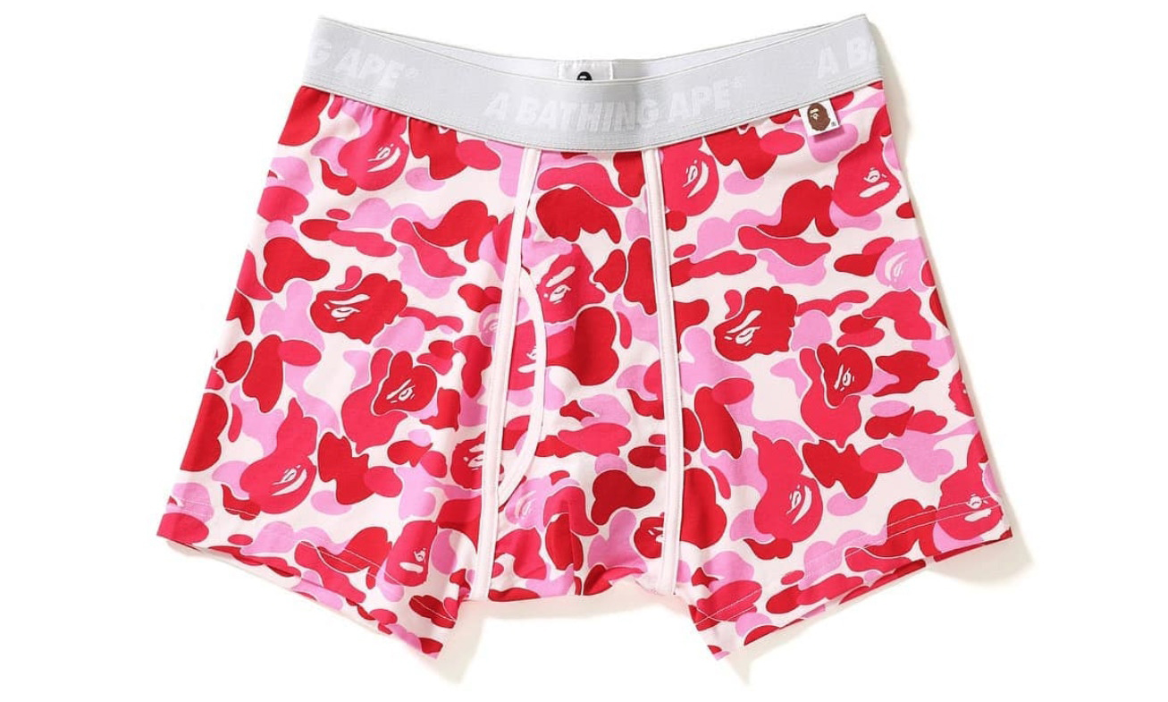 a bathing ape 发布 abc camo 内裤