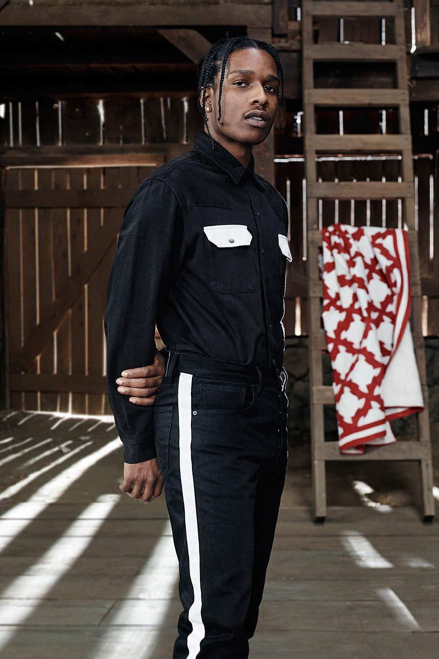 a$ap mob 第二波 calvin klein 广告亮相