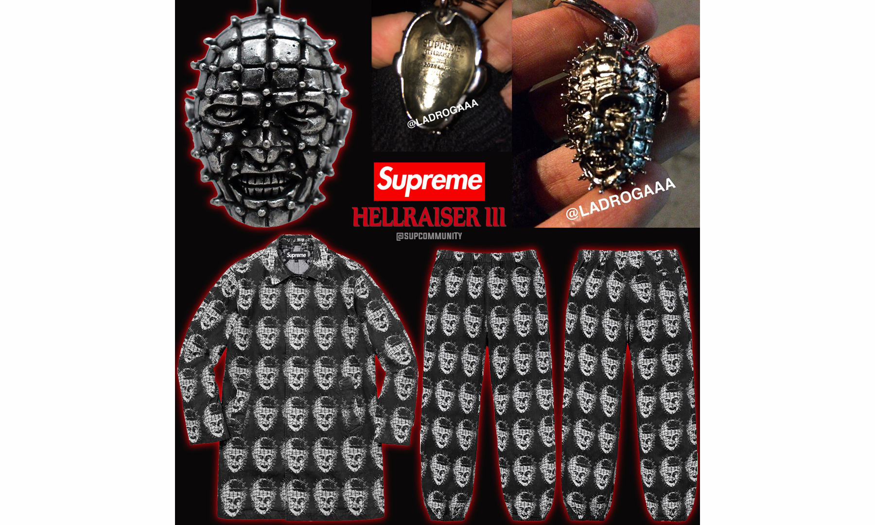 supreme 2018 春夏《猛鬼追魂》别注系列曝光