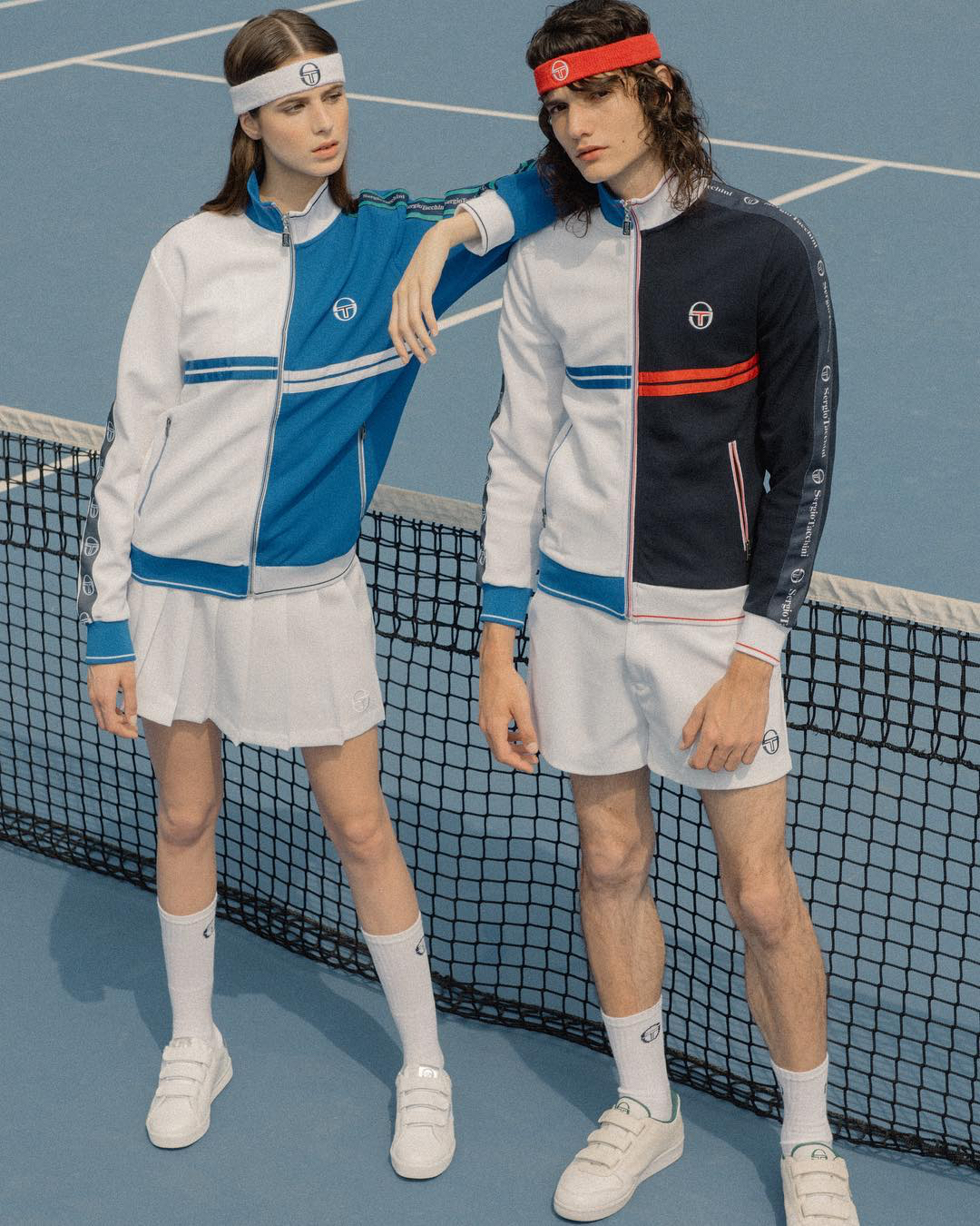 andrea crews 與意式品牌 sergio tacchini 打造全新聯名系列