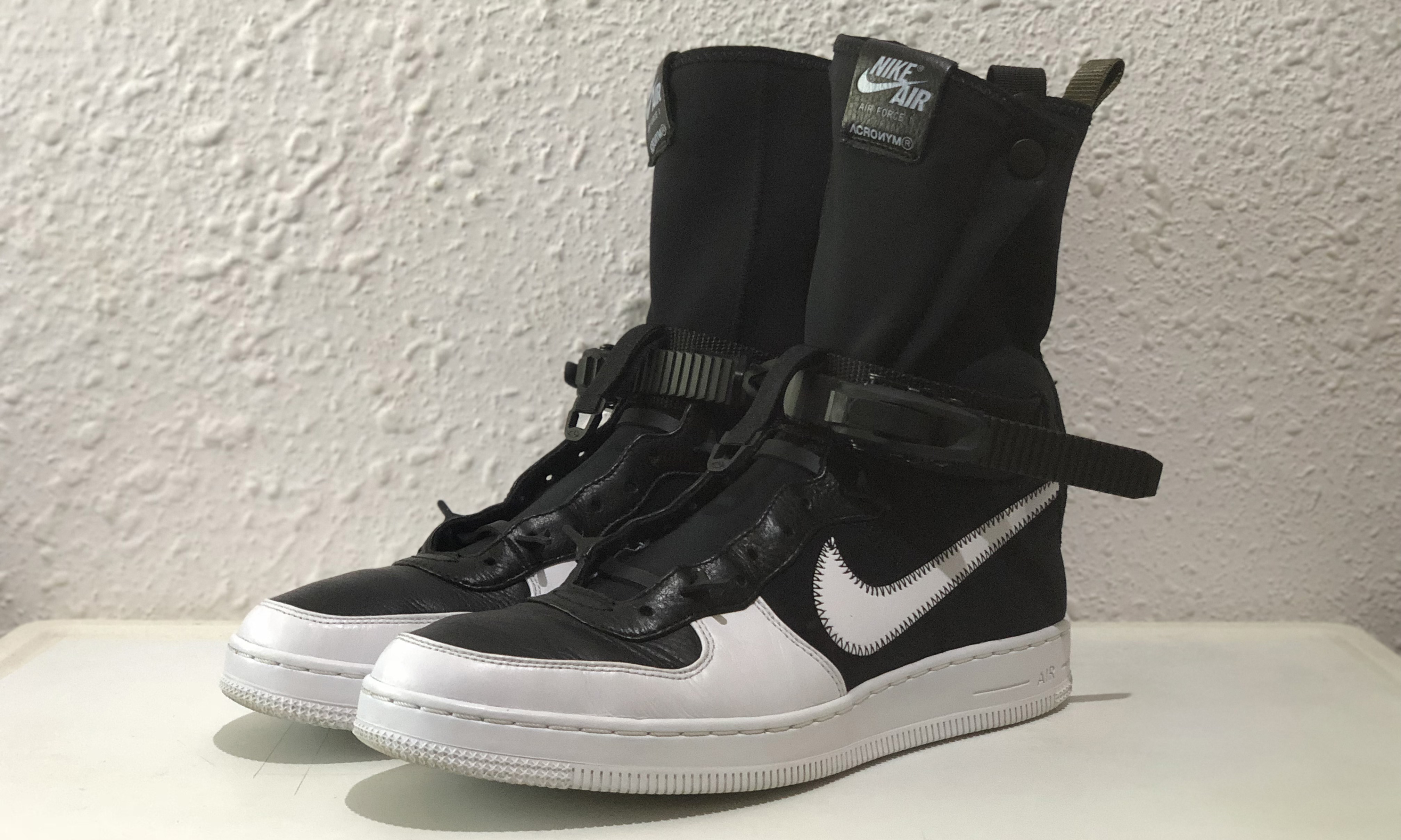 ziv 带来定制版 acronym x nikelab af1 downtown hi