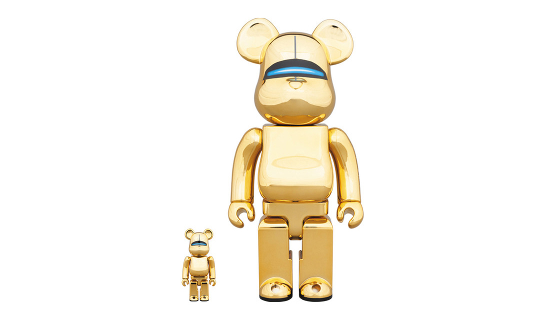 空山基打造金色版本 be@rbrick 和 r@brick