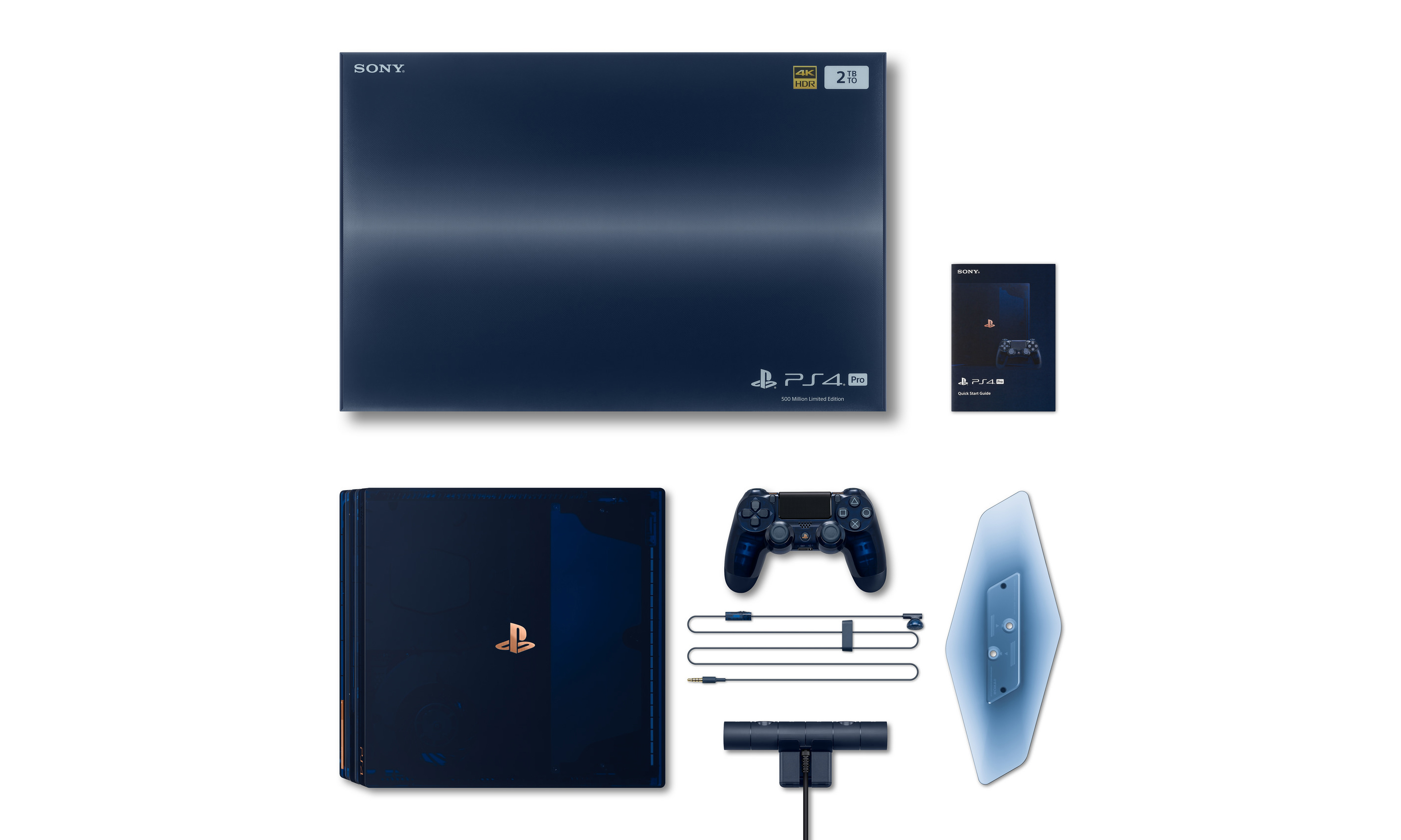5 亿台纪念限定版,sony 半透明 ps4 pro 游戏机即将发售