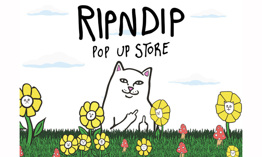 ripndip 东京 pop up store 开催