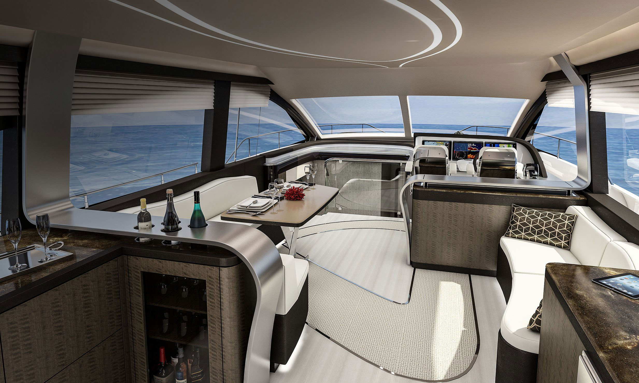 雷克萨斯推出首款豪华游艇 "ly 650"