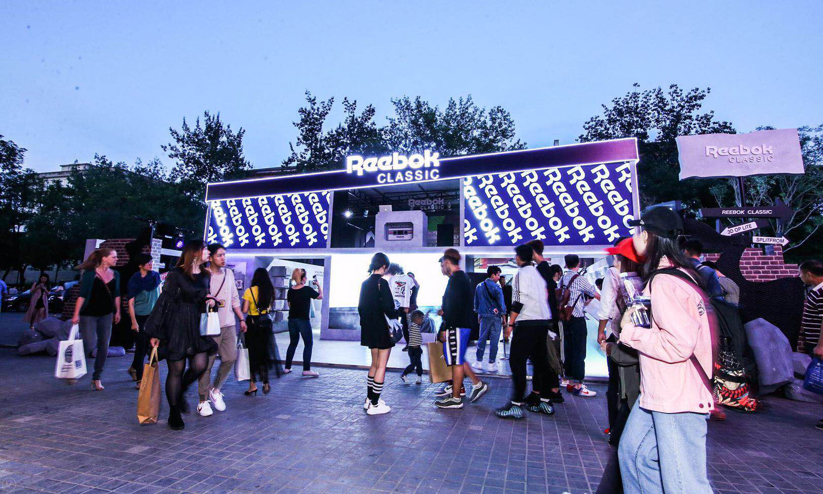 REEBOK 3D OP. LITE 潮流快闪店登陆北京三里屯 – NOWRE现客