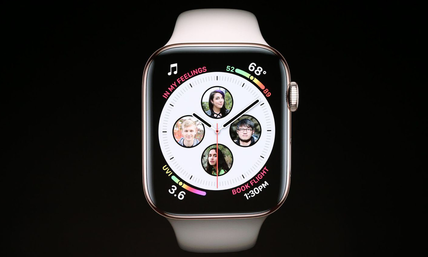 全新尺寸,更大屏幕的 apple watch series 4 发布