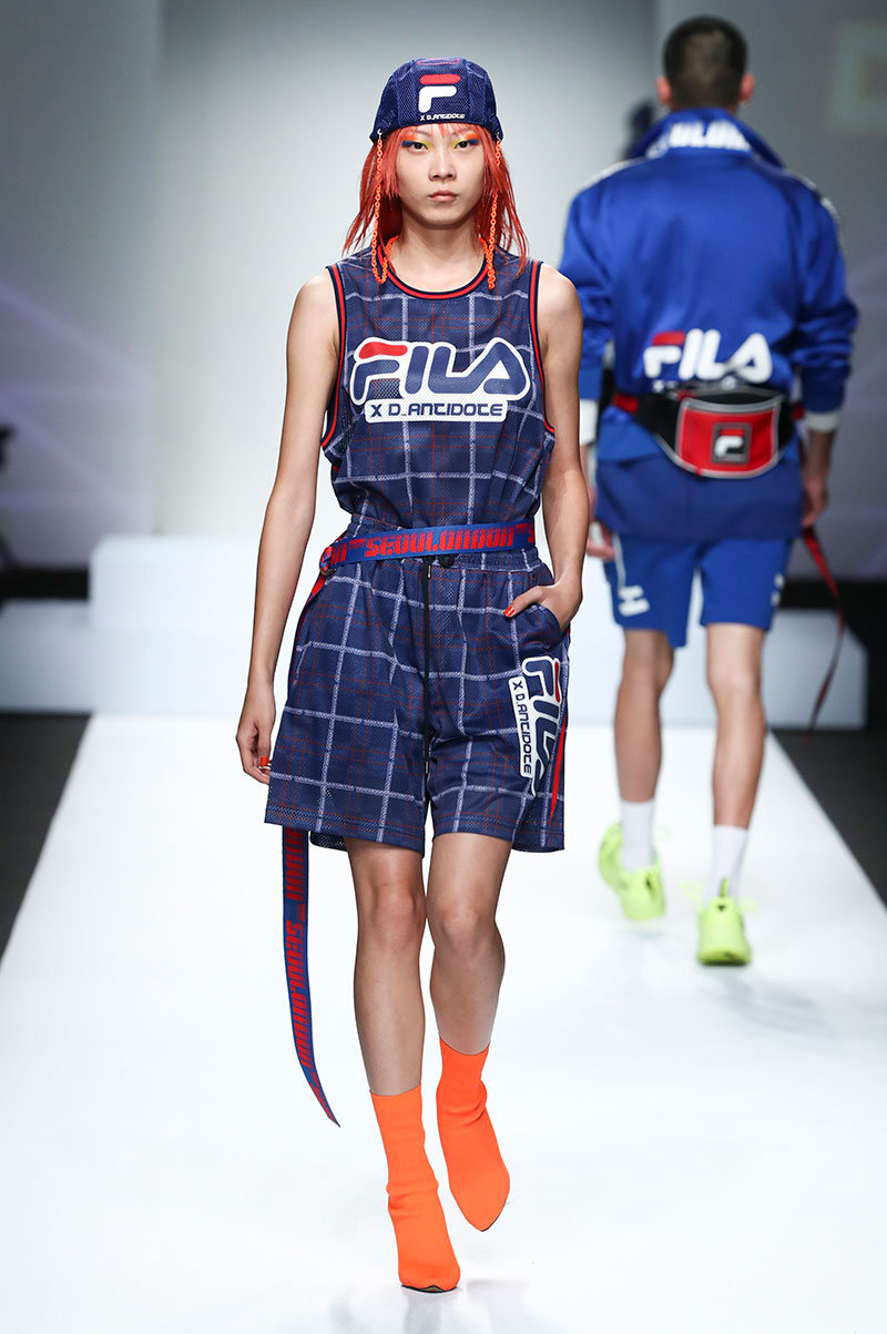 fila fusion 携手 d-antidote 点燃上海时装周