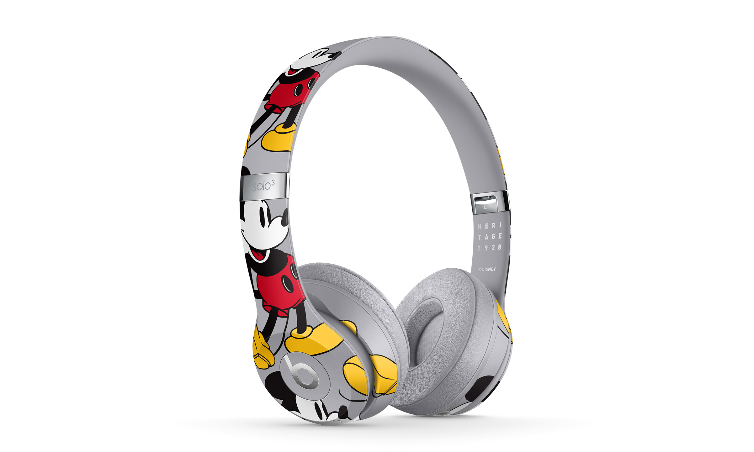 beats by dr. dre 携手迪士尼推出米奇 90 周年纪念版耳机