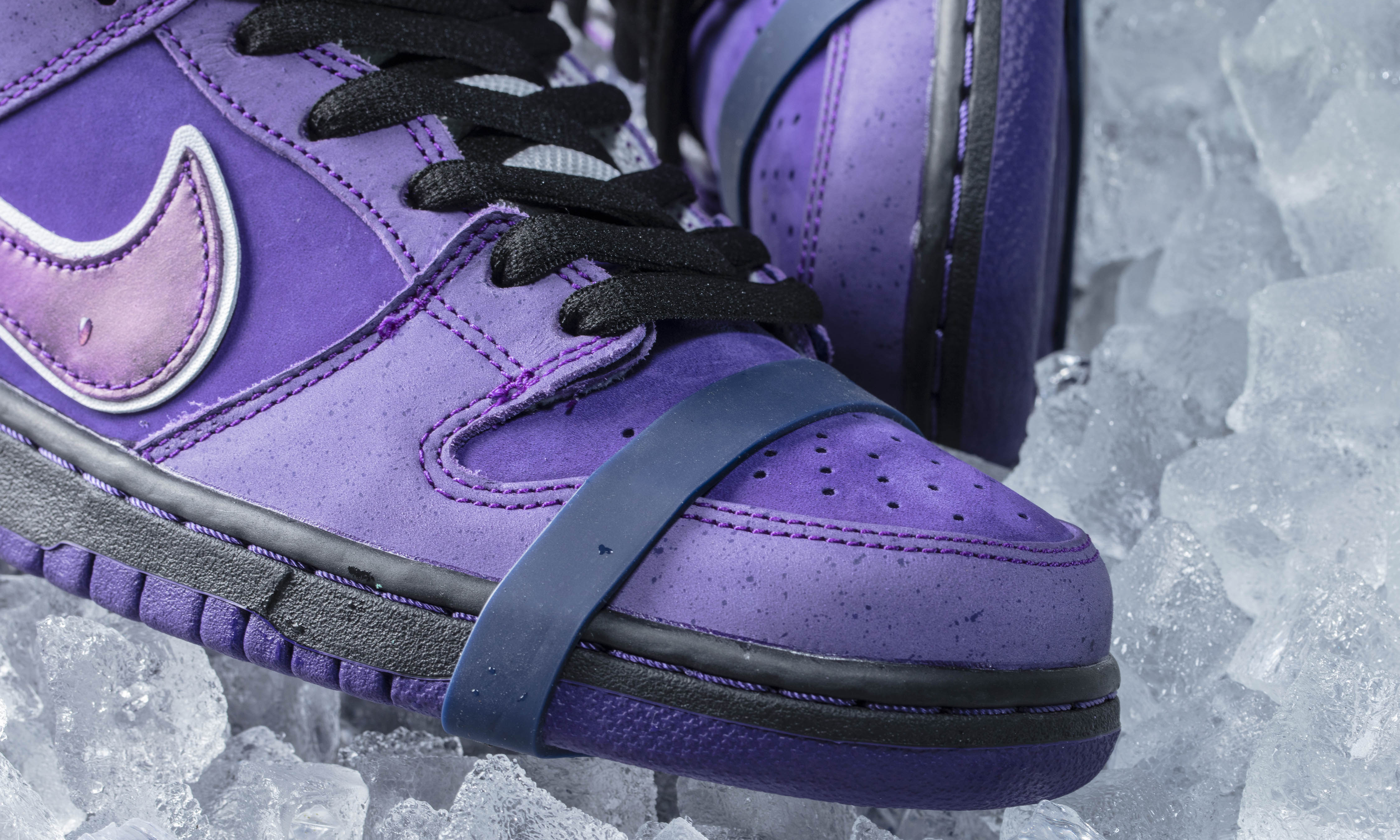 紫龙虾来了!concepts x nike sb dunk purple lobster 正式发布