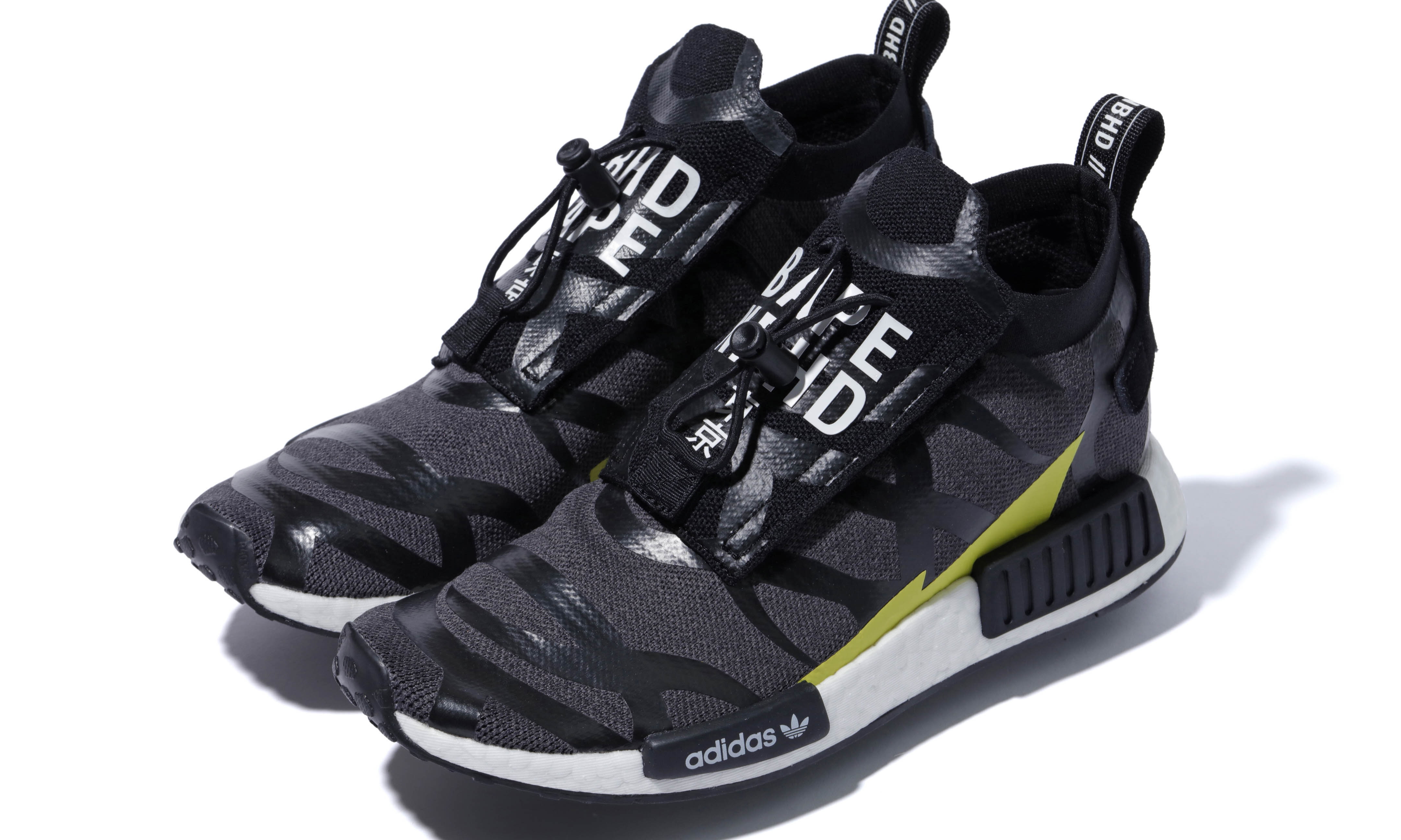 adidas originals by bape and neighborhood 三方联乘鞋款即将登场