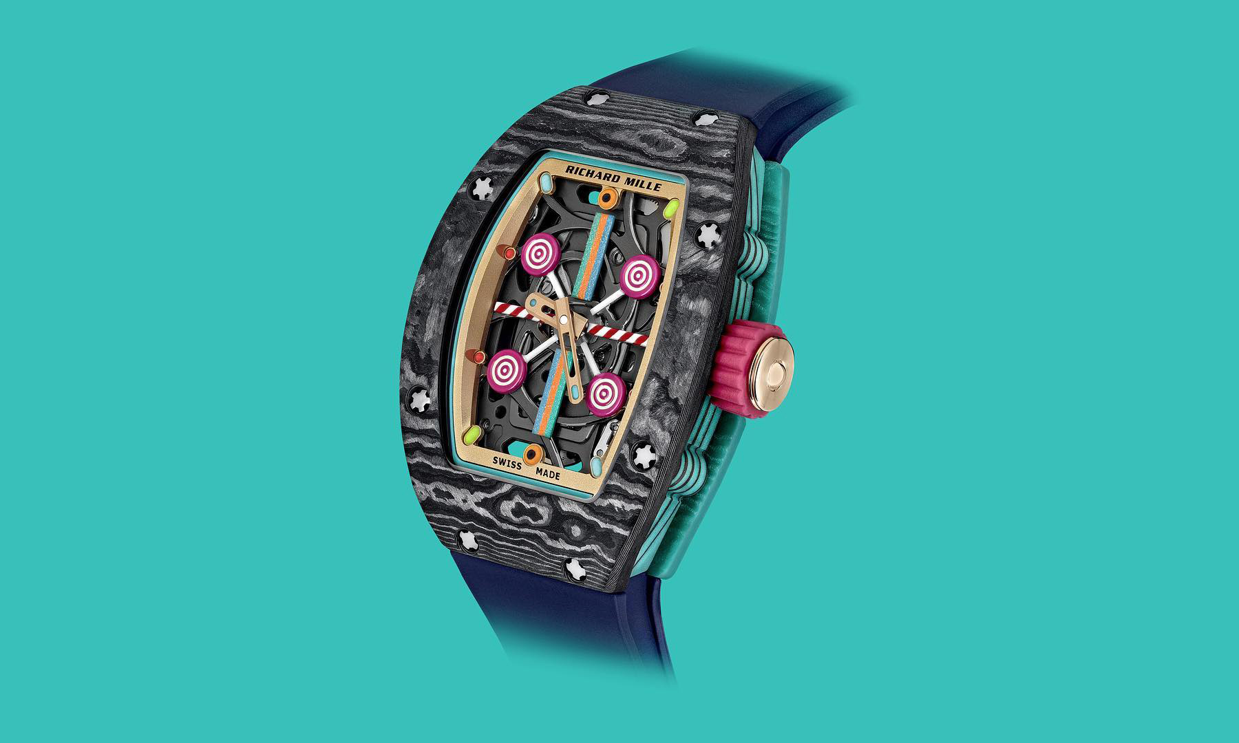 缤纷糖果为灵感,richard mille 推出 "bonbon" 限定系列腕表