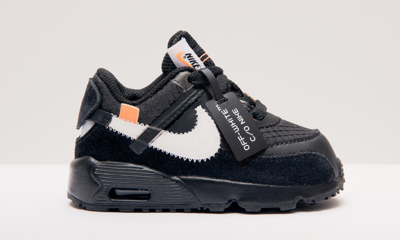 抓住可爱的尾巴,抢先预览 "the ten" nike air max 90 童鞋