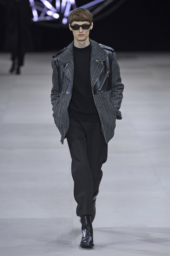 celine 2019 秋冬男装系列发布,依旧是熟悉的 hedi slimane 风格