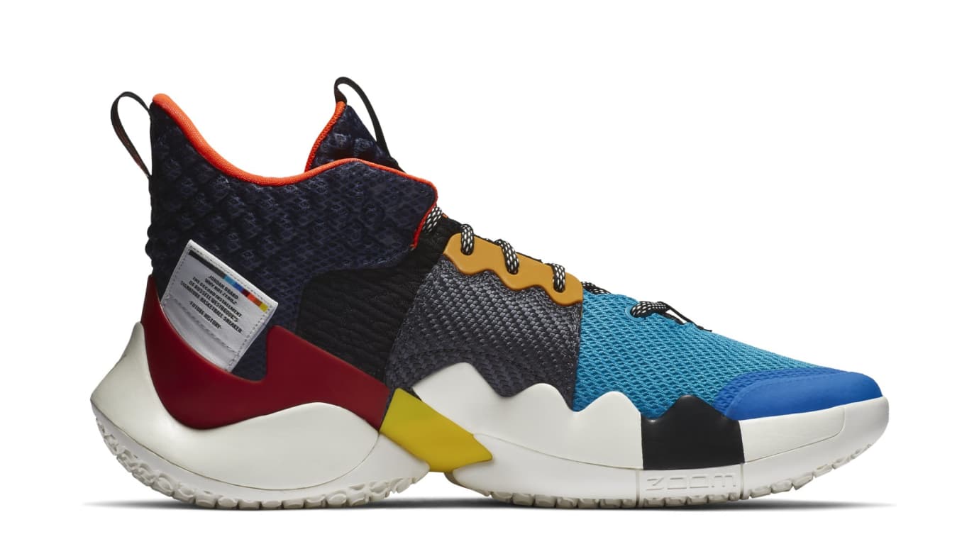 russell westbrook 第二双签名鞋 jordan why not zer0.2 正式发布