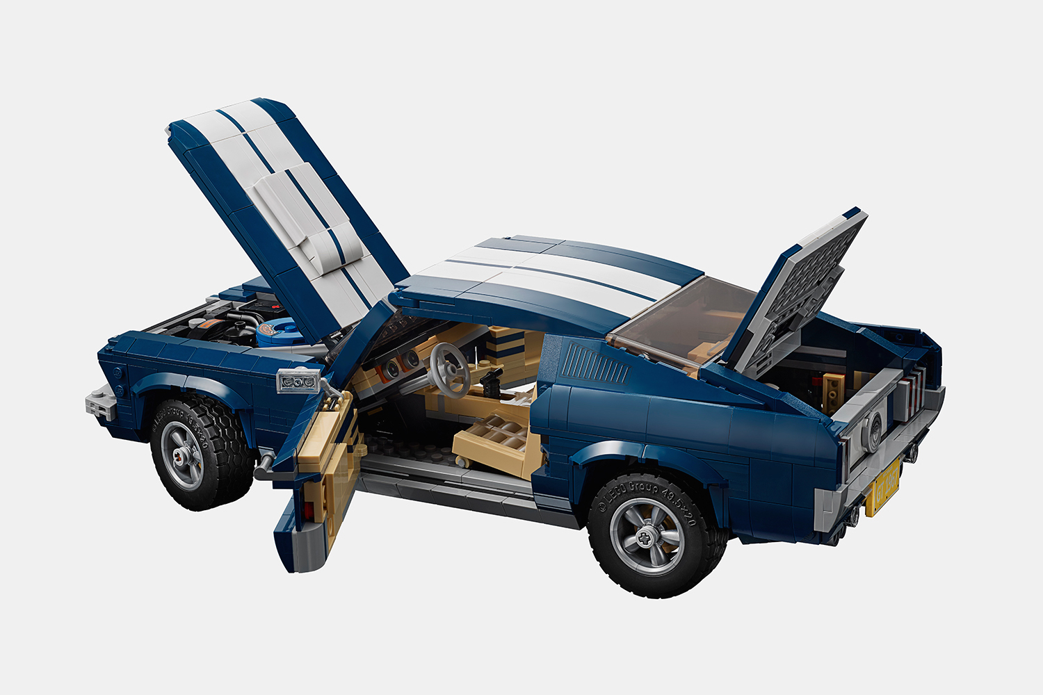 lego 发布 1960s ford mustang 汽车模型