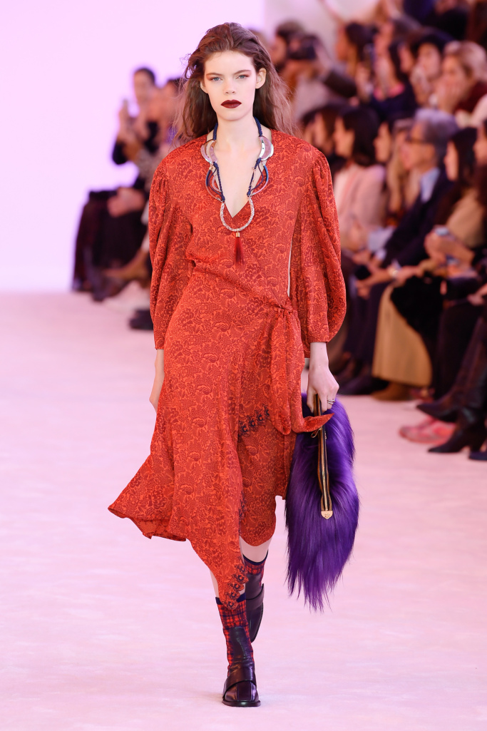 融入自然元素,chloé 19 秋冬系列发布