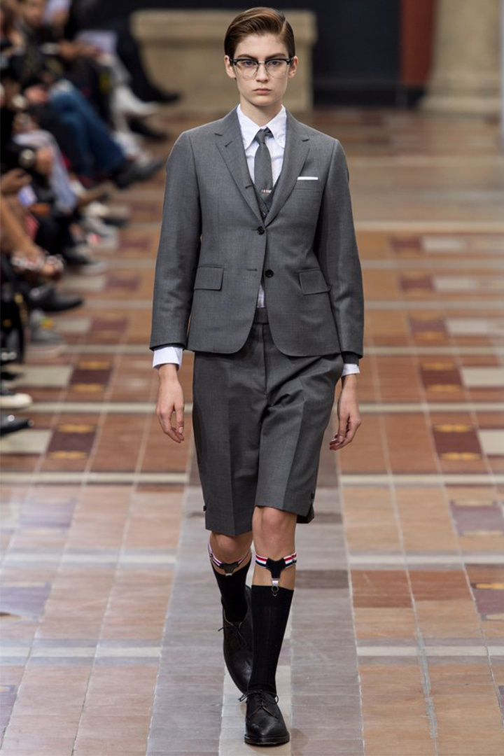 经典西装的玩味设计, thom browne 2019 秋冬成衣系列秀场回顾