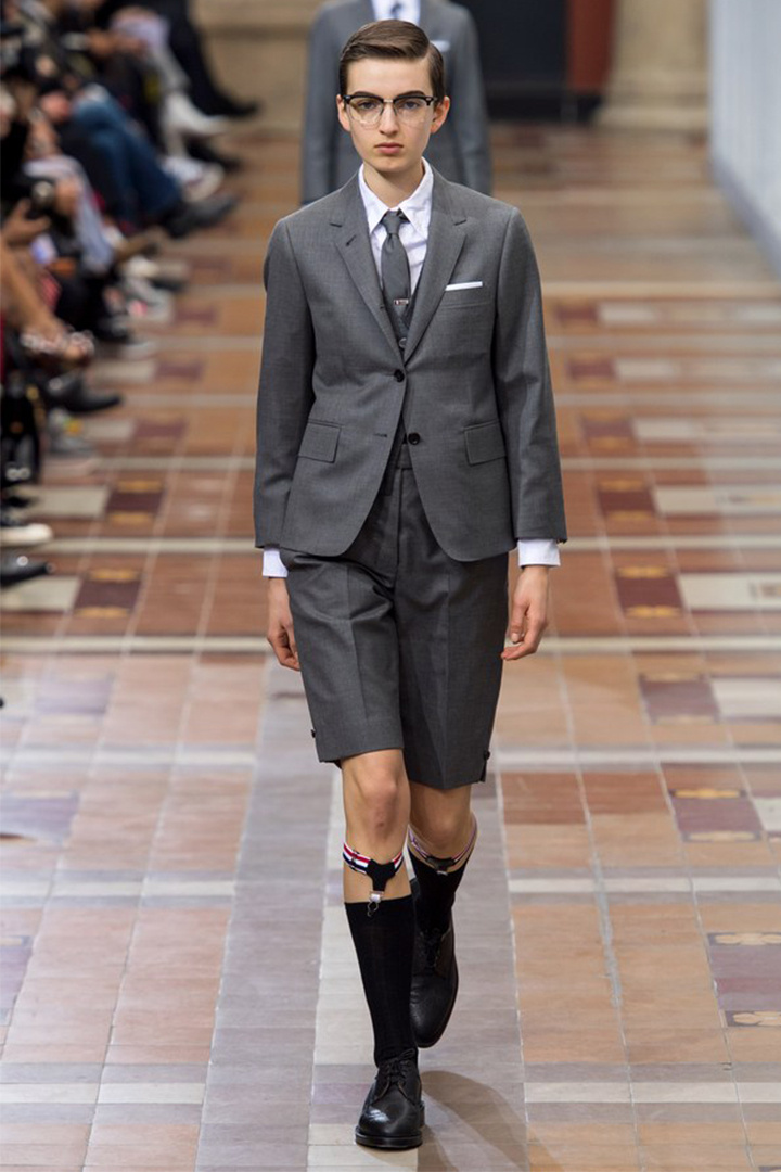 经典西装的玩味设计, thom browne 2019 秋冬成衣系列秀场回顾