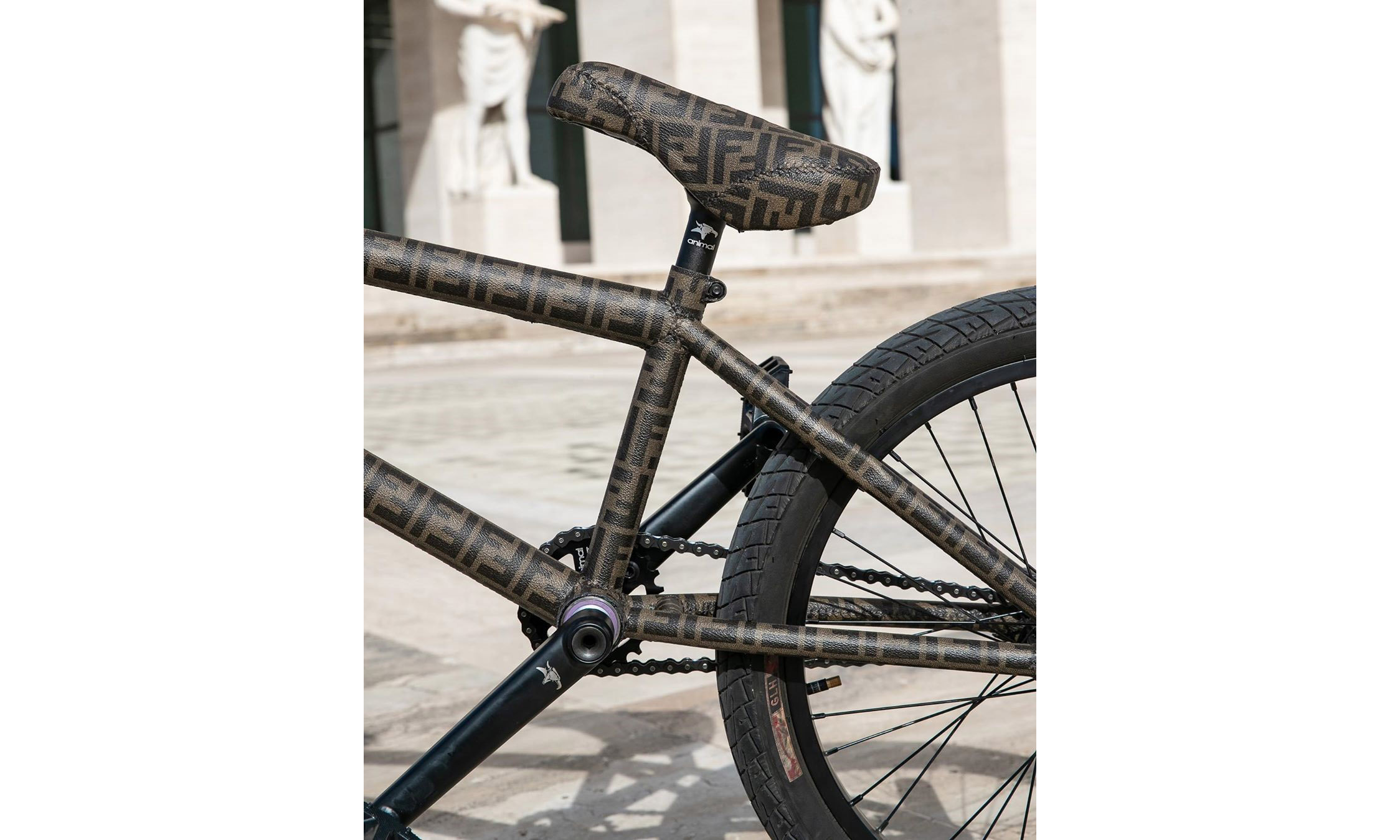 nigel sylvester 曝光 fendi 首辆 bmx 自行车