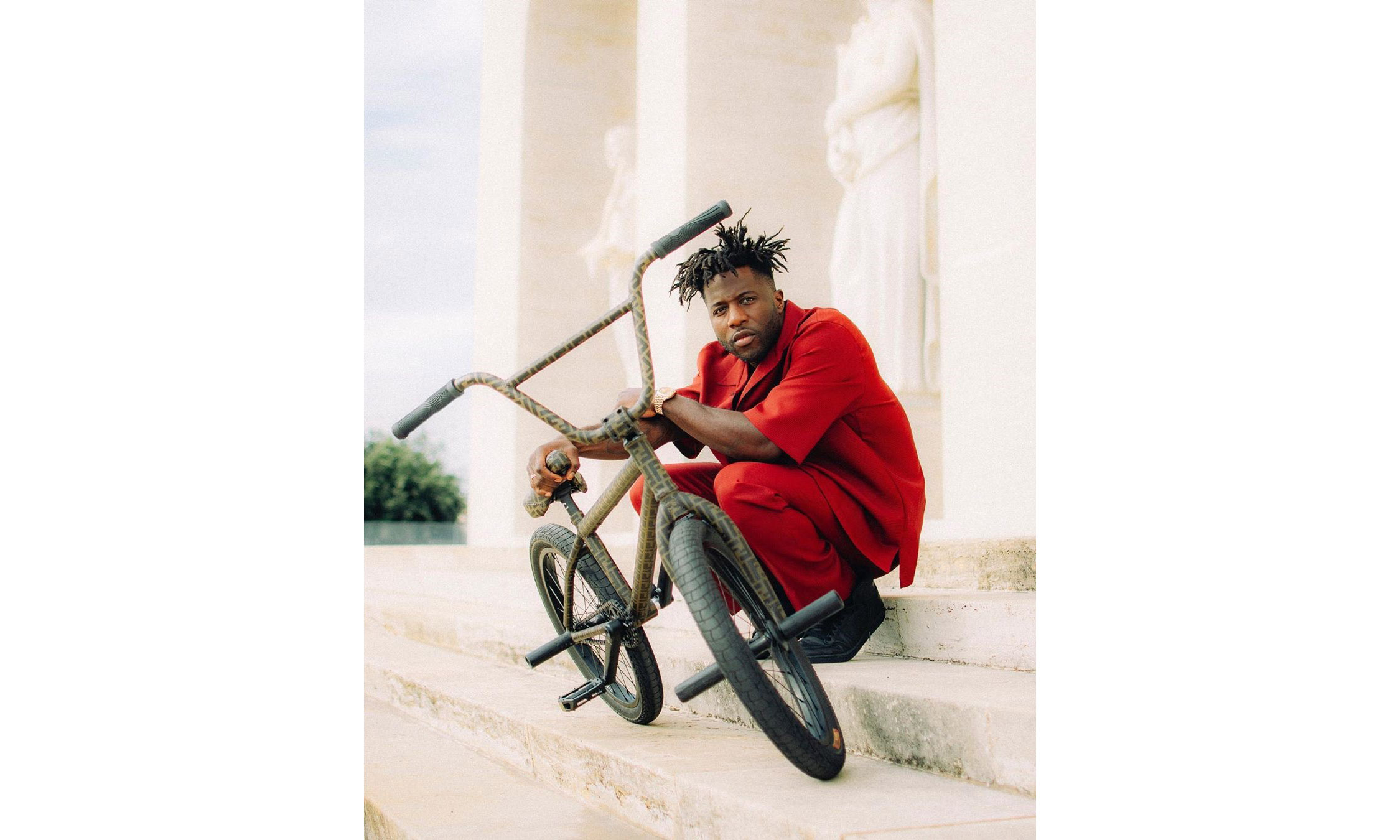 nigel sylvester 曝光 fendi 首辆 bmx 自行车