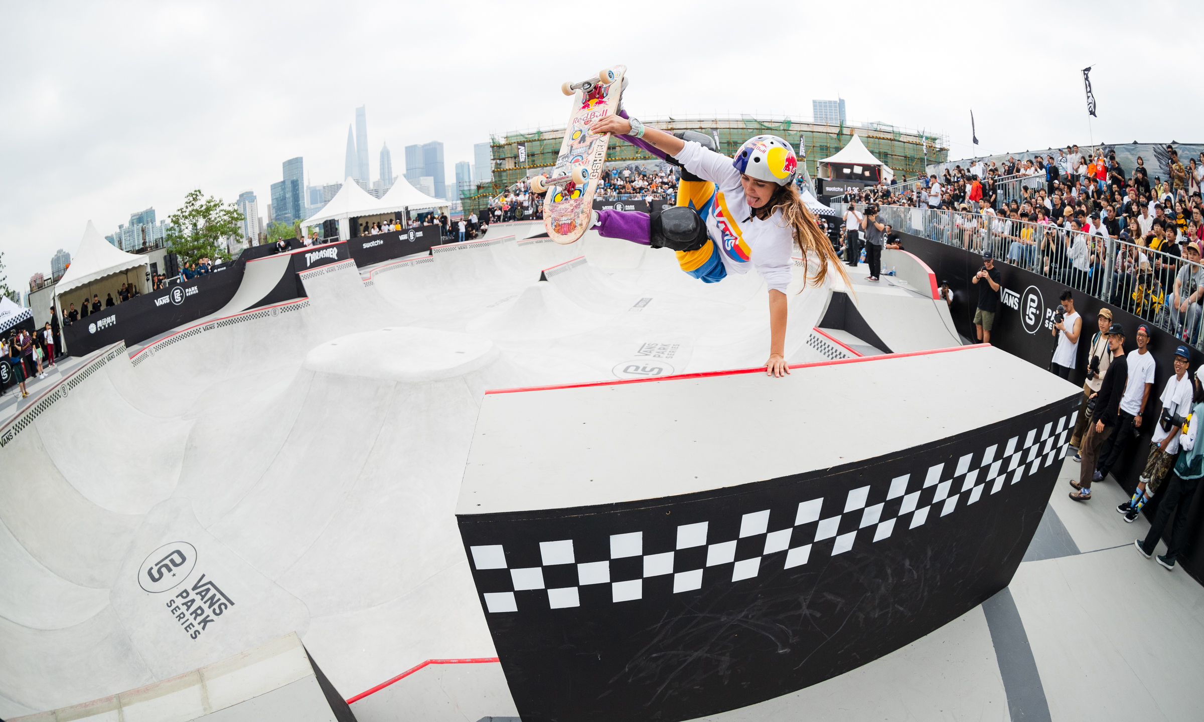 2019 vans 职业公园滑板赛上海站男女冠军出炉