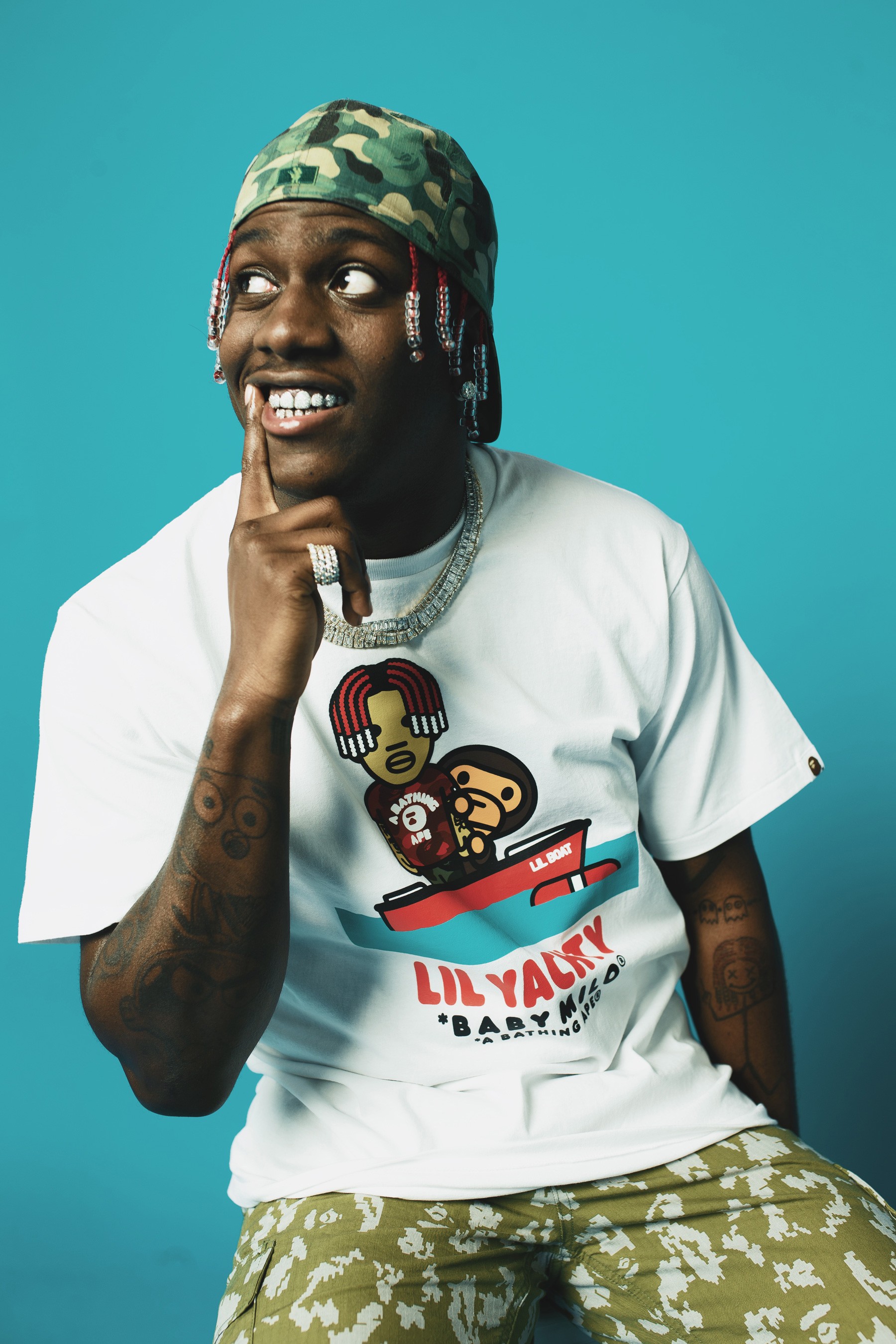 bape 打造 lil yachty 专属胶囊系列