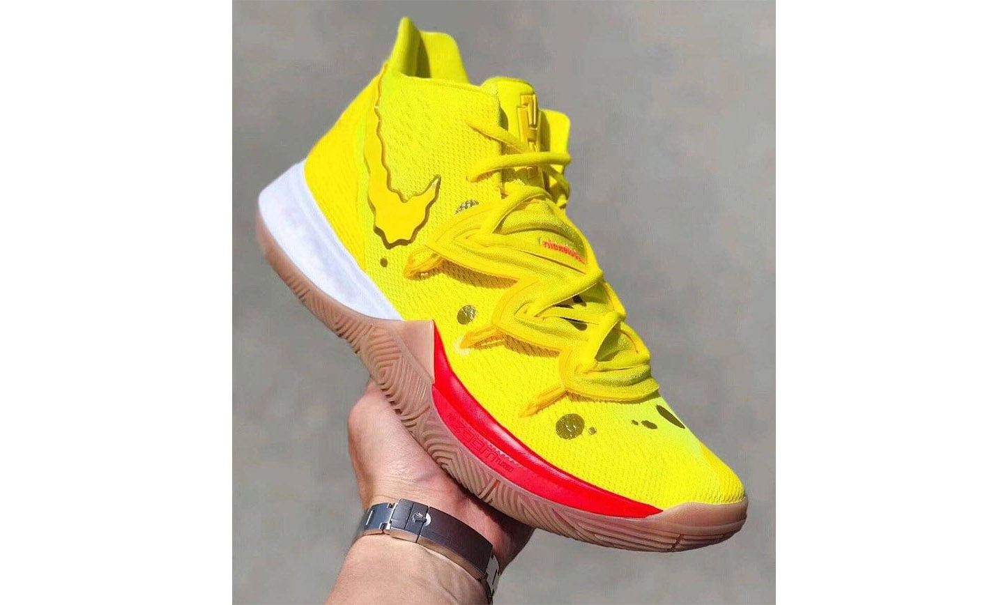 充满童趣,《海绵宝宝》与 nike 联手打造 kyrie 5