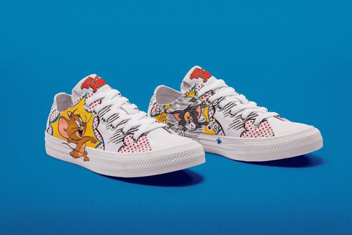 converse 与经典卡通《tom and jerry》联名系列释出