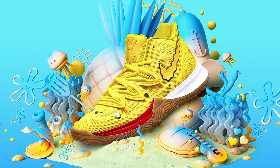 《海绵宝宝》x nike kyrie 5 发售日期正式公布